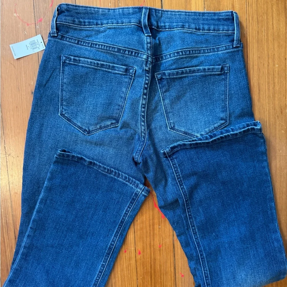 Old Navy Women's Boot Cut Jeans - Dark Blue - Picture 3 of 3